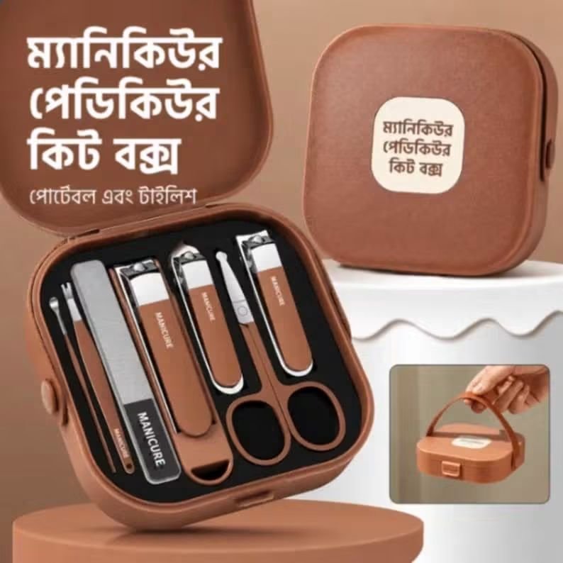 Premium 8-in-1 Stainless Steel Manicure & Pedicure Kit. - Image 3