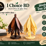Wooden Decorative Tree – I Choice BD
Available Colors: 🤎 Dark Brown | 💛 Natural Wood
