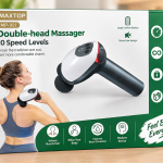 Double-Head Massager – 10 Speed Levels